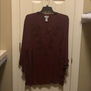 Catherine’s | Burgundy Blouse